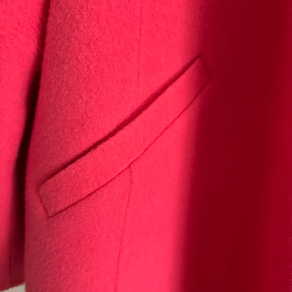 Unlined Wool Flutter Front Jacket - Picture 4 of 4